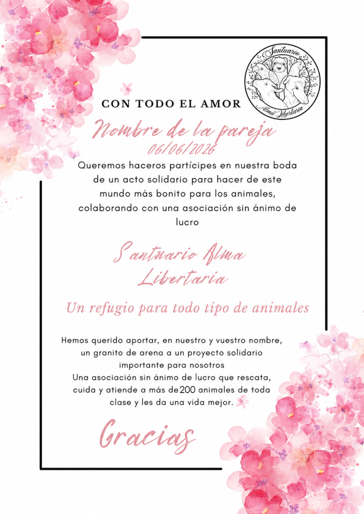 Anverso  con vuestros nombres
